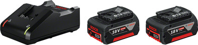 Bosch Professional 18V 4,0 Ah GBA Accu (2x) en snellader is nooit meer leverbaar