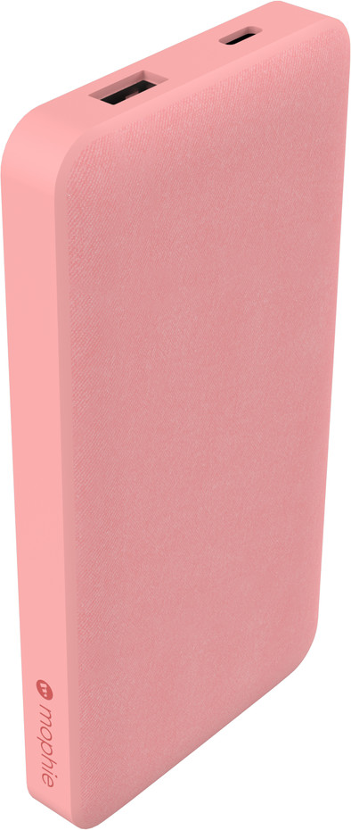 Mophie Powerbank 10.000 mAh Power Delivery Roze is nooit meer leverbaar