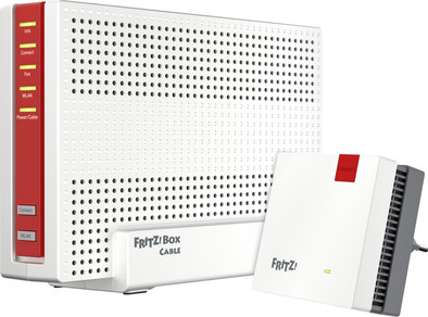 AVM FRITZ!Box 6690 Cable International + FRITZ!Repeater 1200 AX International is nooit meer leverbaar