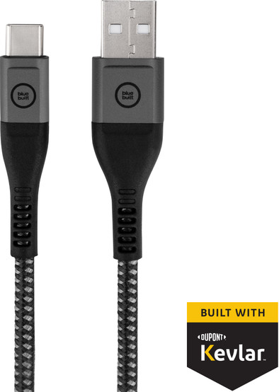 BlueBuilt Usb A naar Usb C Kabel 3m Kevlar® Zwart is nooit meer leverbaar