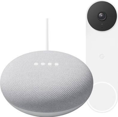 Google Nest Mini White + Google Nest Doorbell is no longer available