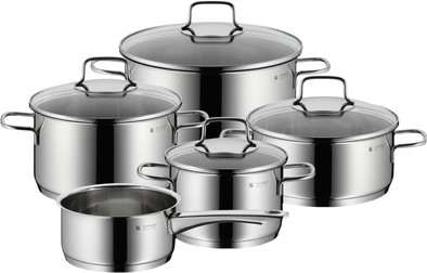 WMF Astoria Pannenset 5-delig is nooit meer leverbaar