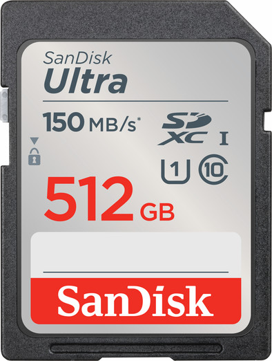 SanDisk SDXC Ultra 512GB is no longer available