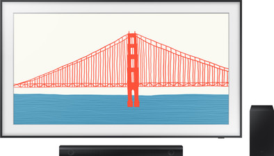 Samsung The Frame 75LS03A + Soundbar is nooit meer leverbaar