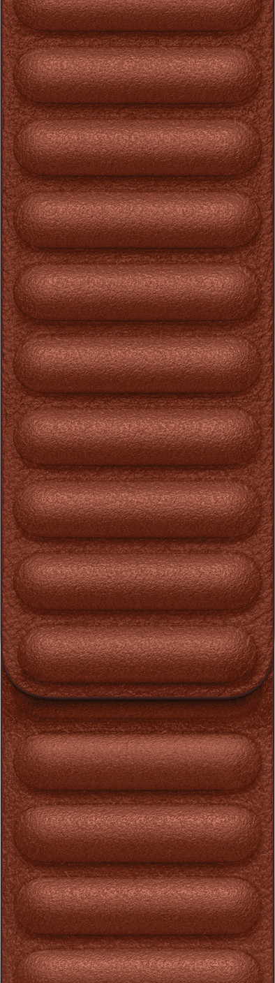 Apple Watch 38/40/41mm Umber Leather Link Watch Strap - Medium/Large is no longer available