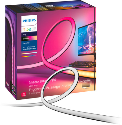 Philips Hue Gradient Lightstrip White and Color - voor 32-34 inch PC's is nooit meer leverbaar