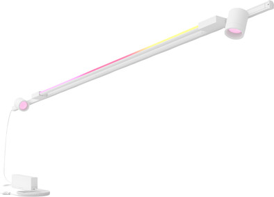 Philips Hue Perifo railverlichting muur - 2 spots + Gradient Light Tube - White and Color is nooit meer leverbaar