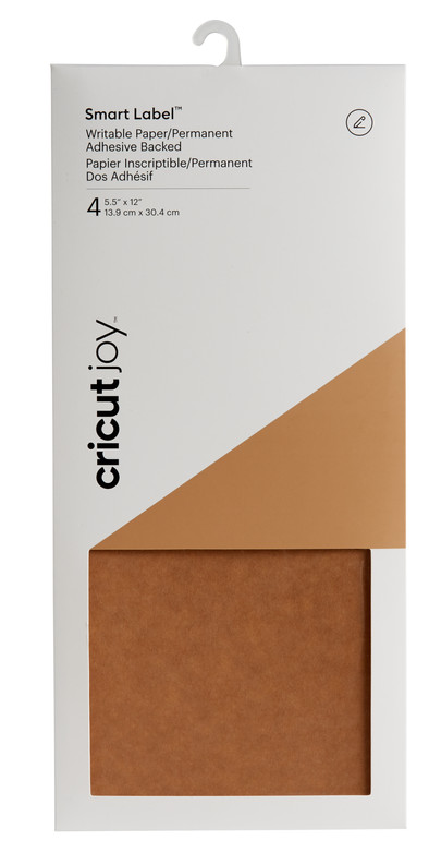 Cricut Joy Smart Labels Kraft Brown 14x30cm 4-pack is no longer available