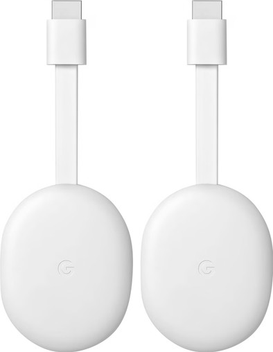 Google Chromecast Full HD met Google TV Duo Pack is nooit meer leverbaar