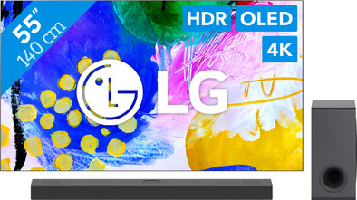LG OLED55G26LA (2023) + Soundbar is nooit meer leverbaar
