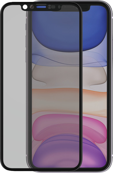 PanzerGlass Camslider Apple iPhone Xr / 11 Screenprotector Glas Zwart is nooit meer leverbaar