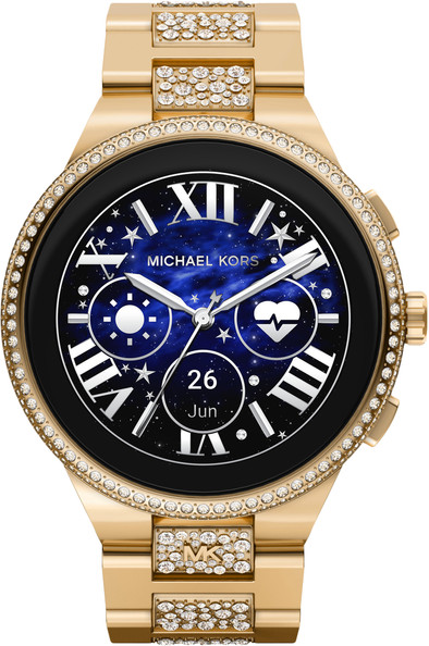 Michael Kors Gen 6 Camille Display MKT5146 Gold with Stones 44mm is no longer available