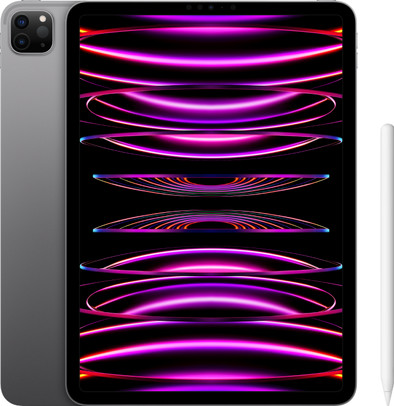 Apple iPad Pro (2022) 11 inch 512GB Wifi Space Gray + Apple Pencil 2 is nooit meer leverbaar