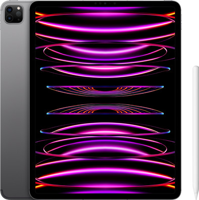 Apple iPad Pro (2022) 12.9 inch 512GB Wifi + 5G Space Gray + Apple Pencil 2 is nooit meer leverbaar