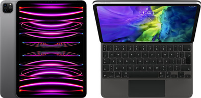 Apple iPad Pro (2022) 11 inch 512GB Wifi Space Gray + Magic Keyboard is nooit meer leverbaar