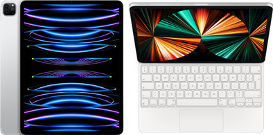 Apple iPad Pro (2022) 12.9 inch 512GB Wifi + 5G Zilver + Magic Keyboard is nooit meer leverbaar