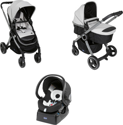 Baby Kinderwagen Chicco Urban Kinderwagen Chicco Urban Plus Grey Mist
