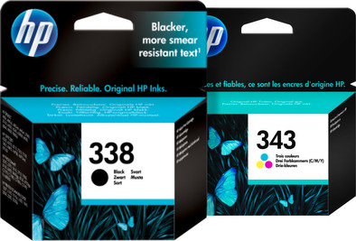 HP 338/343 Cartridge Combo Pack is nooit meer leverbaar