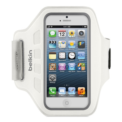 Belkin EasyFit Sport Armband Apple iPhone 5 / 5S / 5C White is nooit meer leverbaar