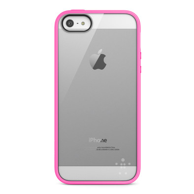 Belkin Comold Case Apple iPhone 5 / 5S Pink/Clear is nooit meer leverbaar