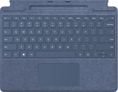 Microsoft Surface Pro Signature Keyboard Blauw is nooit meer leverbaar