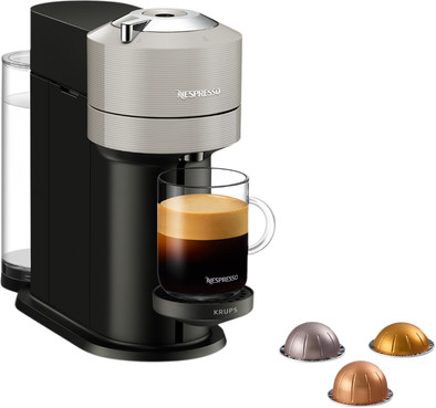 Krups Nespresso Vertuo Next XN910B Grijs is nooit meer leverbaar
