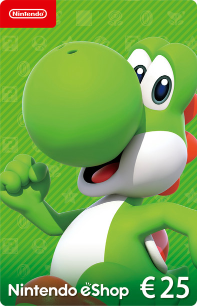 25 euro Nintendo eShop Tegoed is nooit meer leverbaar