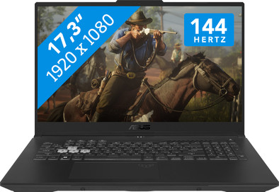 Asus TUF Gaming A17 FA707RR-HX005W is nooit meer leverbaar