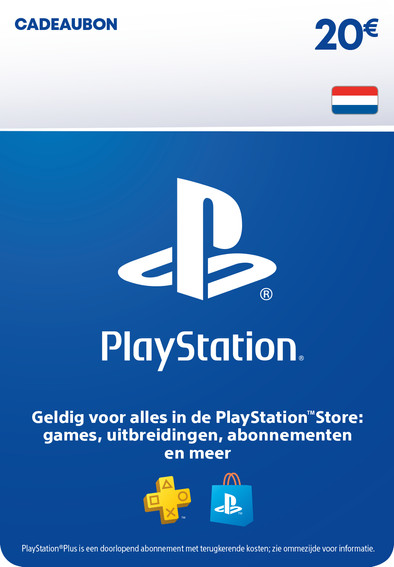 20 Euro PlayStation Store Tegoed Kaart is nooit meer leverbaar