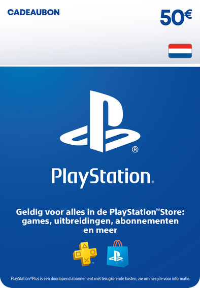 50 Euro PlayStation Store Tegoed Kaart is nooit meer leverbaar