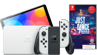 Nintendo Switch OLED White + Just Dance 2023 is no longer available