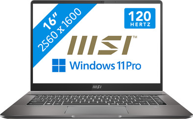 MSI Creator Z16 A12UET-019NL is nooit meer leverbaar