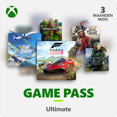 Xbox Game Pass Ultimate - 3 maanden is nooit meer leverbaar