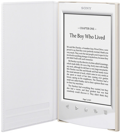 Sony PRS-T2 Standard Cover White is nooit meer leverbaar