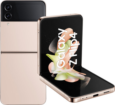 Samsung Galaxy Z Flip 4 128GB Roze Goud 5G is nooit meer leverbaar