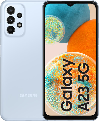 Samsung Galaxy A23 128GB Blauw 5G is nooit meer leverbaar