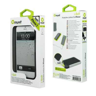 Muvit Bumper Apple iPhone 5 Black is nooit meer leverbaar