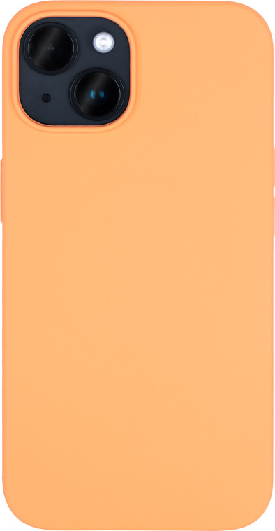 BlueBuilt Soft Case Apple iPhone 14 Back Cover met MagSafe Oranje is nooit meer leverbaar