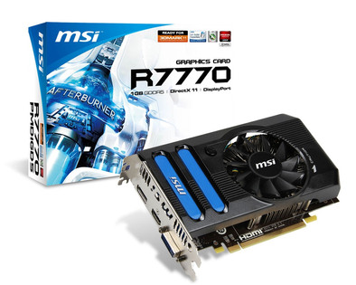 MSI R7770-PMD1GD5 is nooit meer leverbaar