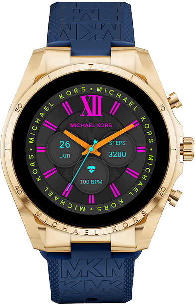 Michael Kors Gen 6 Bradshaw Display MKT5152 Gold/Blue 44mm is no longer available