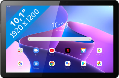 Lenovo Tab M10 (3rd generation) inches 32GB WiFi Gray Book Case and  Screen Protector