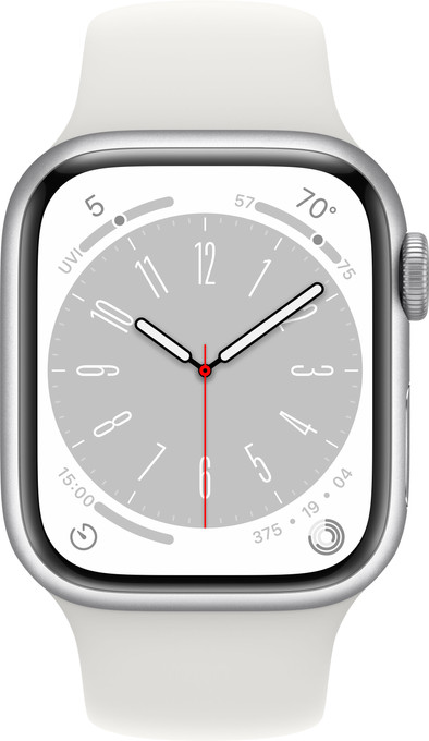 Apple Watch Series 8 41mm Silver Aluminum White Sport Band is no longer available