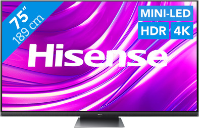 Hisense 75U8HQ (2022) is nooit meer leverbaar