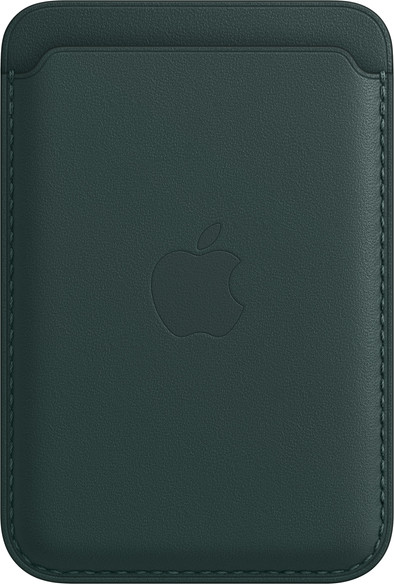 Apple Leather Card Wallet for iPhone with MagSafe Forest Green is no longer available