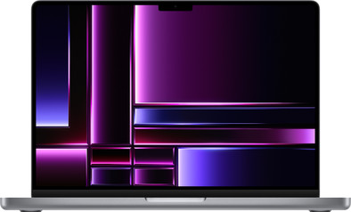 Apple MacBook Pro 14&quot; (2023) M2 Pro (10 core CPU&#x2F;16 core GPU) 16GB&#x2F;512GB Space Gray QWERTY is nooit meer leverbaar