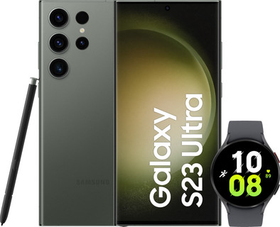 Samsung Galaxy S23 Ultra 1TB Green 5G + Galaxy Watch5 Black 44mm is no longer available