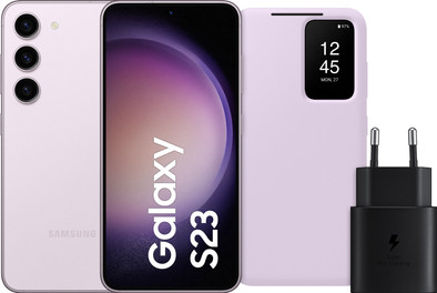 Samsung Galaxy S23 128GB Roze 5G + Accessoirepakket is nooit meer leverbaar