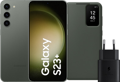 Samsung Galaxy S23 Plus 512GB Groen 5G + Accessoirepakket is nooit meer leverbaar