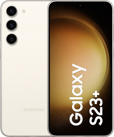 Samsung Galaxy S23 Plus 256GB Cream 5G | Coolblue | Mobile