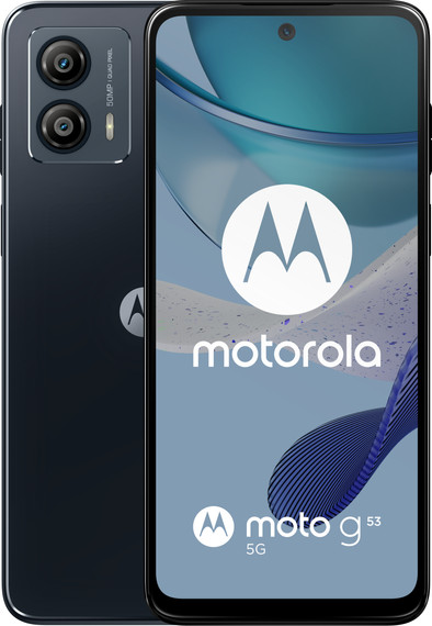 Motorola Moto G53 128GB Blauw 5G is nooit meer leverbaar